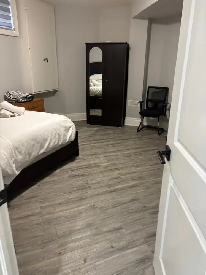 1 bedroom 1 bath basement for rent near DVP