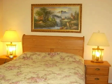 Clean quiet bright upper floor room. Eglinton and Credit Vi