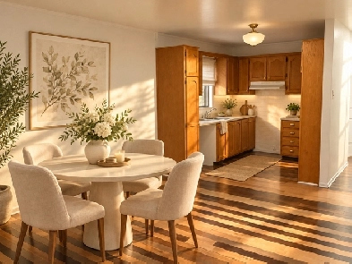 4½ À LOUER — 1 250 $/MOIS — RIVIÈRE-DES-PRAIRIES