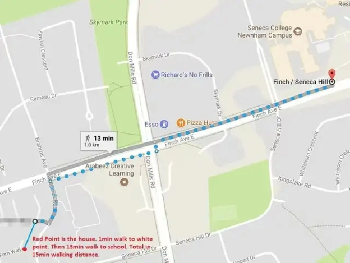 Parking Spot for Rent –Leslie st & Finch Ave E