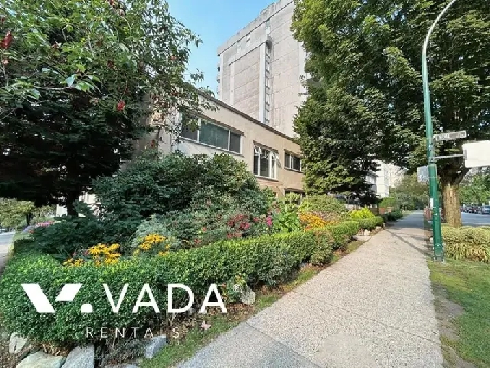 Valcrest Manor West End 1 BR APT Rental 1-1208 Burnaby St Vancou