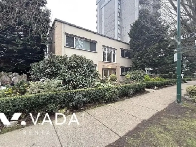 Valcrest Manor Studio Rental 10-1208 Burnaby St Vancouver: VADA