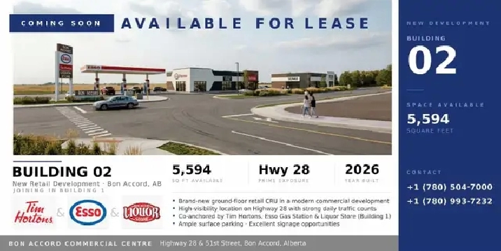 Highway 28 Retail Space for Lease