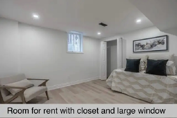 Newly Constructed 1-Bedroom Basement Apartment for Rent