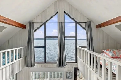 WOW Chalet 4 saisons rénové au bord du Lac Simon