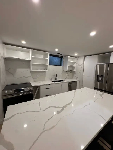 2 bedroom  newly renovated walkout basement apartment