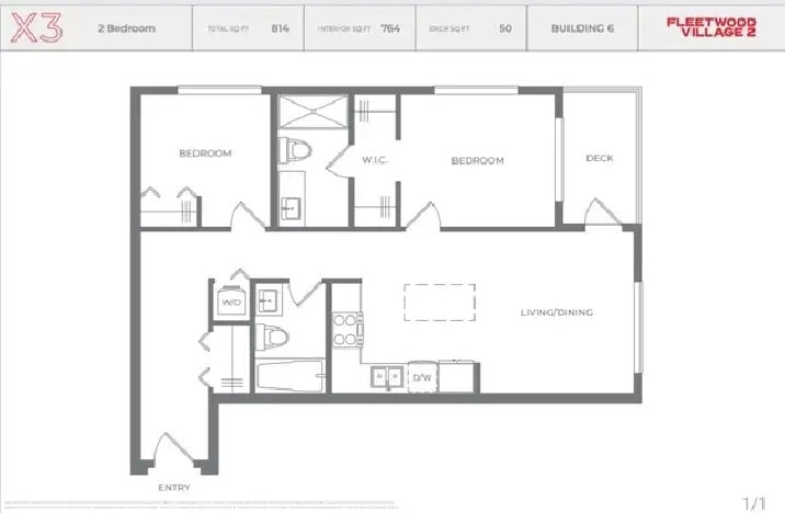Brand New 2 BED 2 BATH  in FLEETWOOD, SURREY