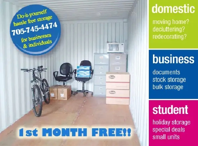 ____AFFORDABLE SELF STORAGE PETERBOROUGH | 1st MONTH FREE!____