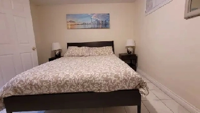 One Bedroom fully furnished, own bath & shared Kitchen