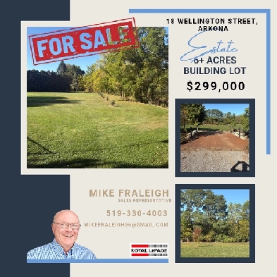 6  Acre Private Treed Building Lot
