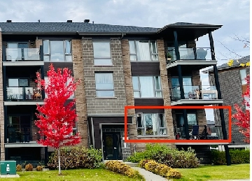 LUXUEUX CONDO 4 ½ – 1er étage   Remise intérieur – 1980$
