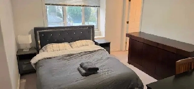 Master bedroom-private bathroom and washroom