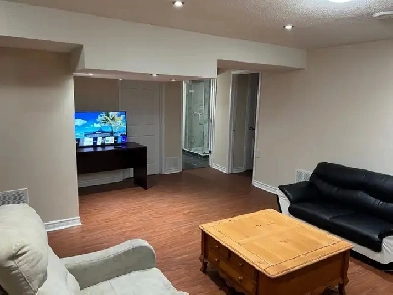 Basement Apartment: 2 Beds, 2 Baths